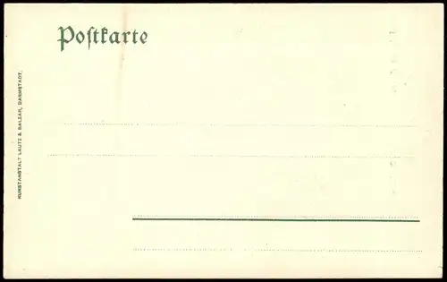 Ansichtskarte Sankt Johann-Saarbrücken Rathaus. 1908