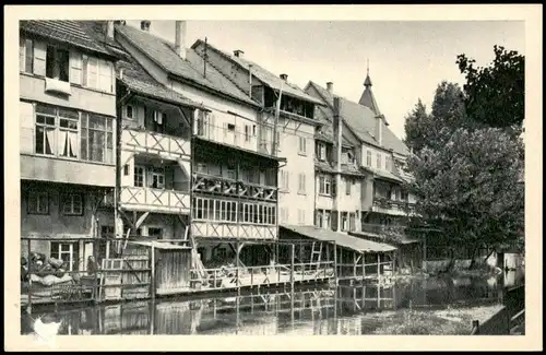 Ansichtskarte Reutlingen Klein-Venedig 1953