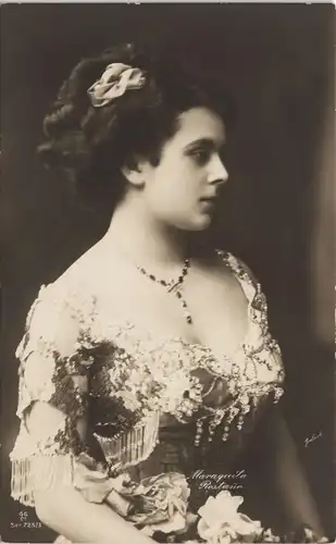 Ansichtskarte  Film/Fernsehen/Theater - Schauspieler Maraquita Rostario 1909