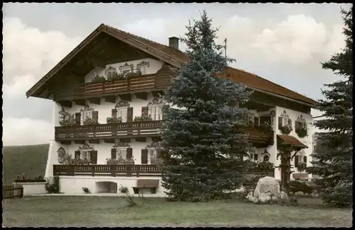 Ansichtskarte .Bayern Landhaus Reiter Region Reutberg Oberbayern 1960