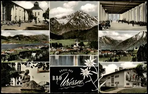 Bad Wiessee Gruss-Aus-Mehrbild-AK div. Orts-, Stadtteilansichten 1960