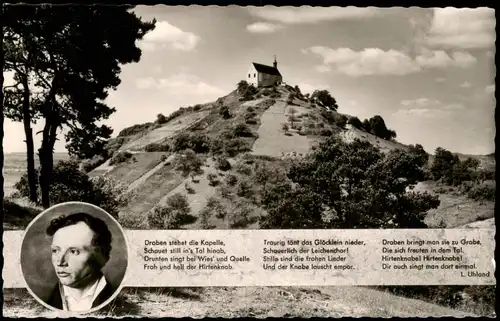 Ansichtskarte Wurmlingen-Rottenburg am Neckar Wurmlinger Kapelle 1963