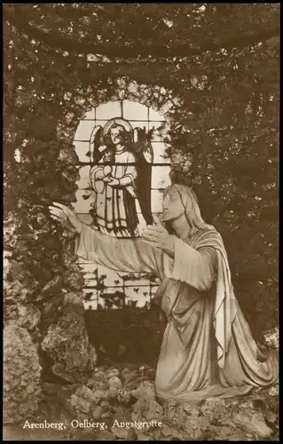Ansichtskarte Arenberg-Koblenz Arenberg, Oelberg, Angstgrotte 1920