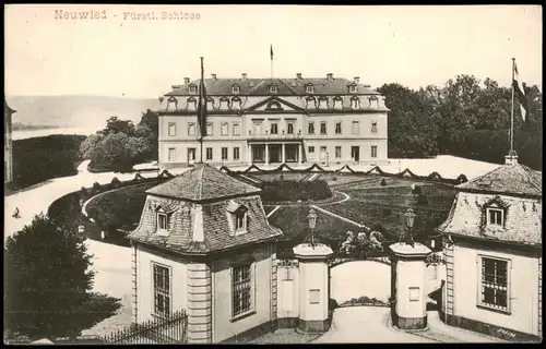 Ansichtskarte Neuwied (Rhein) Fürstliches Schloss (Castle) 1910