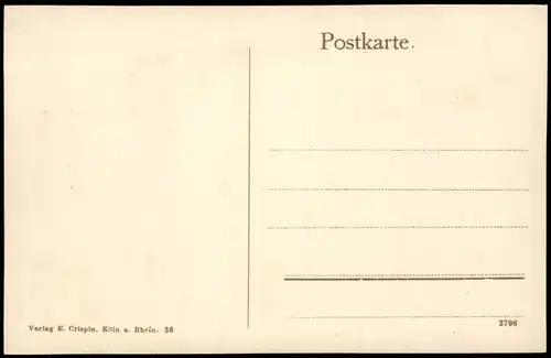 Ansichtskarte Bacharach Panorama-Ansicht; Ort am Rhein 1910