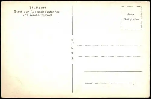 Ansichtskarte Stuttgart Partie am Theater Staatstheater 1950
