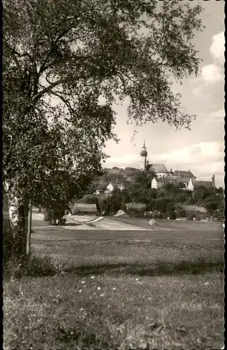 Ansichtskarte Andechs KLOSTER ANDECHS am Ammersee 1963