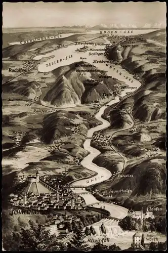 Neuhausen am Rheinfall Von Konstanz Bodensee bis zum Rheinfall 1965