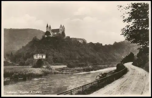 Ansichtskarte Obernhof (Lahn) Kloster Arnstein im Lahn-Tal 1920