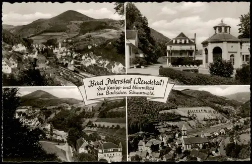 Ansichtskarte Bad Peterstal-Griesbach 4 Bild: Stadtansichten 1963