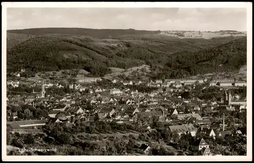 Ansichtskarte Lahr (Schwarzwald) Panorama-Ansicht 1963
