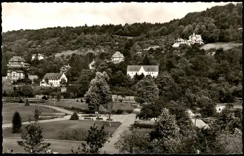 Freiburg im Breisgau STADTGARTEN mit Café-Restaurant Dattler 1960