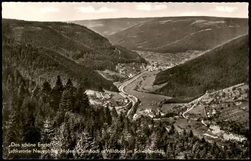 .Baden-Württemberg Schwarzwald mit Neuenburg, Höfen, Calmbach u. Wildbad 1957