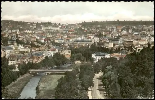 Ansichtskarte Pforzheim Panorama-Ansicht 1959