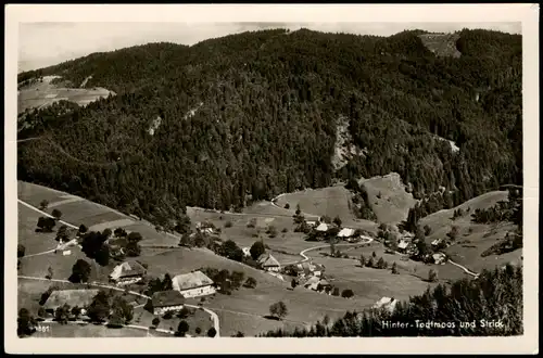 Ansichtskarte Todtmoos Hinter-Todtmoos und Strick Umland-Ansicht 1965