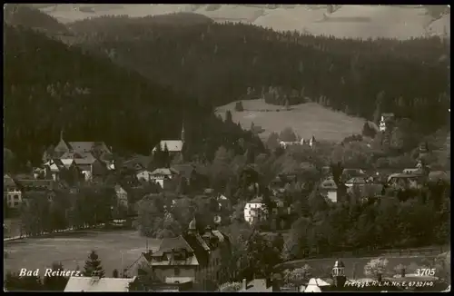 Postcard Bad Reinerz Duszniki-Zdrój Panorama-Ansicht 1941 Feldpost