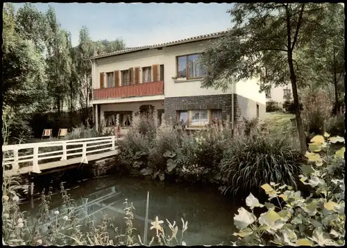 Ansichtskarte Mayen Hotel Riedener Mühle Besitzer H. Konrad 1964