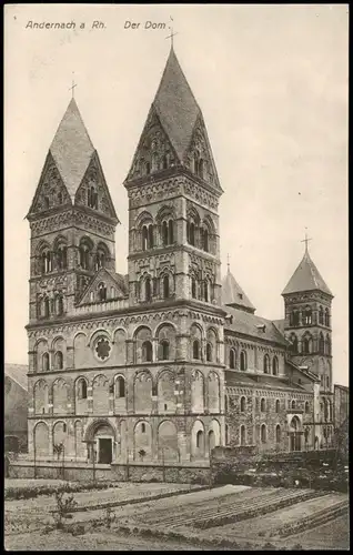 Ansichtskarte Andernach Der Dom 1914