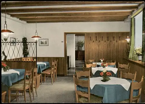 Ansichtskarte Lich Hotel Restaurant Alte Klostermühle ARENSBURG 1970