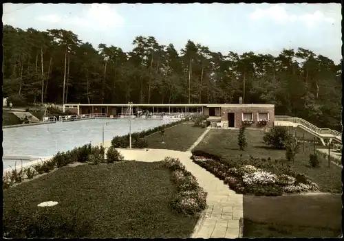 Ansichtskarte Kronberg / Cronberg (Taunus) Schwimmbad 1967