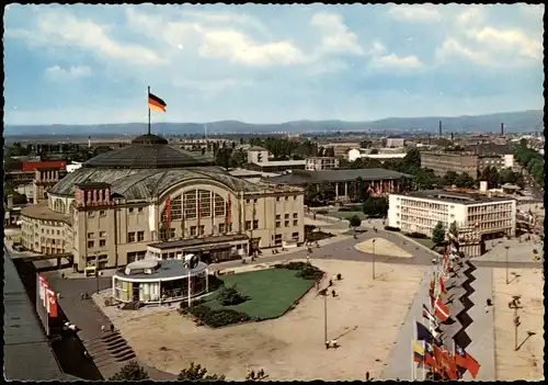 Ansichtskarte Frankfurt am Main Messegelände 1966