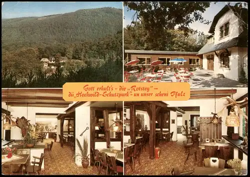 Wachenheim an der Weinstraße  Forsthaus Rotsteig, Hochwild Schutzpark 1984