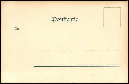 Ansichtskarte Eisenach Durchblick von der Hohen Sonne - Rehe 1904