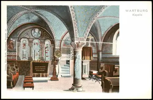 Ansichtskarte Eisenach Wartburg - Kapelle 1909