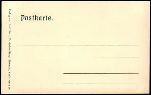 Ansichtskarte Eisenach Wartburghof 1909