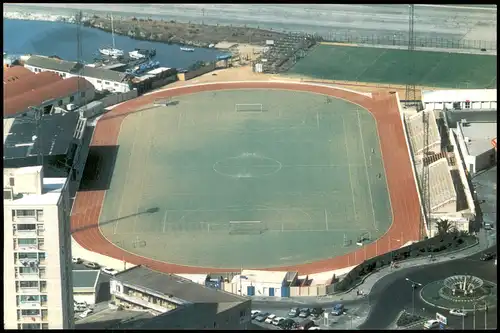 Postcard Gibraltar "Victoria Stadium" - Stadion Luftbild 1994