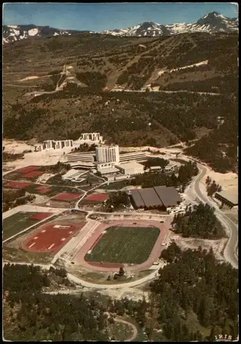 CPA Font-Romeu-Odeillo-Via Luftbild Stadion 1966