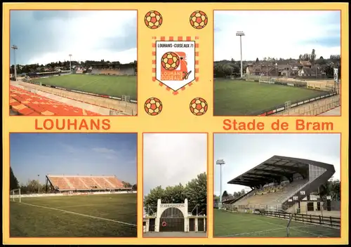 CPA Louhans (Saône-et-Loire) Stade municipal de Bram Stadion 1995