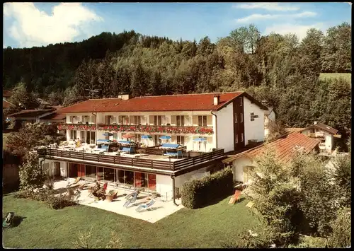 Bad Feilnbach Ortspartie am Kur- und Erholungsheim Haus SCHWARZENBERG 1979
