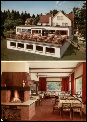 Ansichtskarte Sensbachtal Gasthof-Höhenpension Reußenkreuz im Odenwald 1975