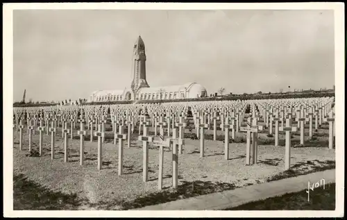 CPA Verdun Beinhaus von Douaumont / Ossuaire de Douaumont 1954