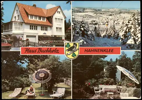 Hahnenklee-Bockswiese-Goslar  Haus Buchholz Hedwigstraße 1979