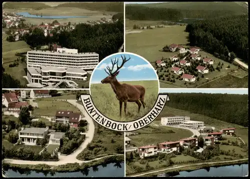 Buntenbock Mehrbildkarte mit Ortsansichten Umland-Ansichten 1971