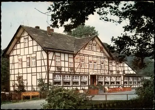 Ansichtskarte Neuhaus im Solling-Holzminden Hotel Brauner Hirsch 1967