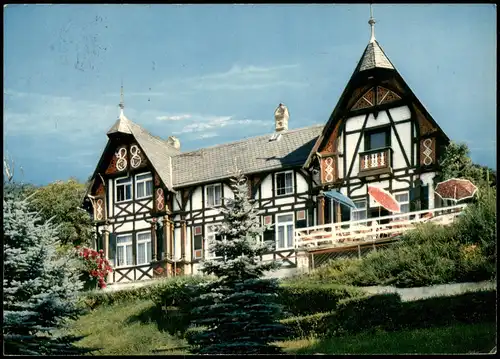 Ansichtskarte Büdingen HOTEL BERGHOF Restaurant - Café, Am Wildenstein 1972