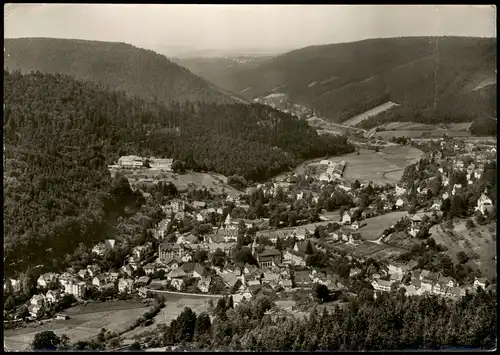 Ansichtskarte Bad Herrenalb Panorama-Ansicht Schwarzwald Blick 1960