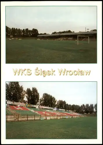 Postcard Breslau Wrocław Stadion WKS Śląsk - 2 Bild 2001