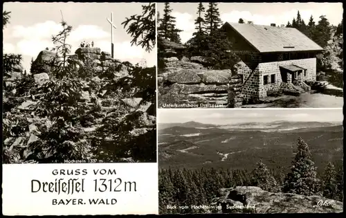 Neureichenau Dreisesselberg (Bayerischer Wald), Hütte - 3 Bild 1961