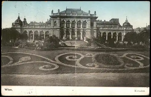 Ansichtskarte Wien Kursalon 1906