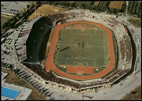 Cartoline Brescia Stadium "Rigamonti" - Stadion - Luftbild 1980
