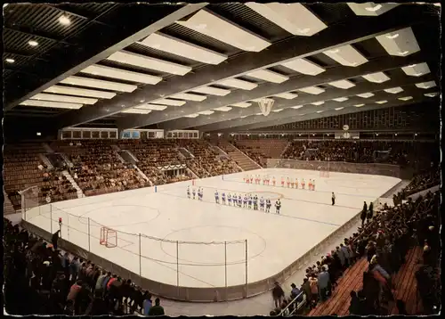 Ansichtskarte Garmisch-Garmisch-Partenkirchen Olymia Eishalle - Innen 1965