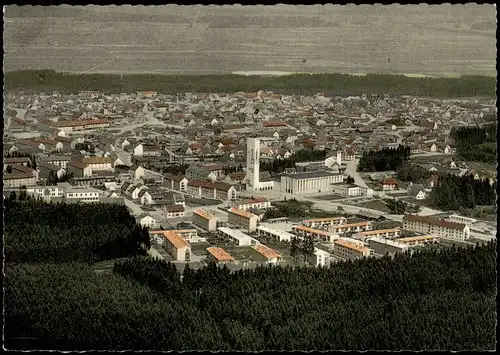 Ansichtskarte Neugablonz Panorama-Ansicht 1959   mit Sonderstempel Heimatfest