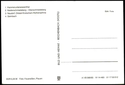 Schmiedeberg Erzgebirge Neudorf Umlandansichten Erzgebirge Schmalspurbahn 1985