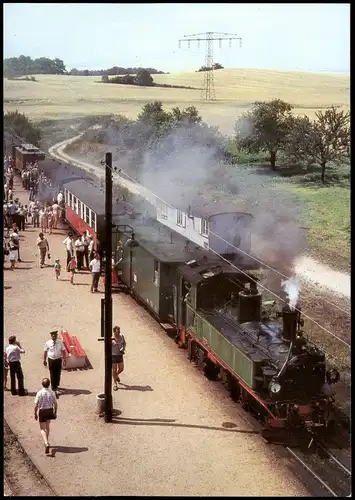 Ansichtskarte Friedewald-Moritzburg Traditionsbahn Radebeul Ost-Radeburg 1984