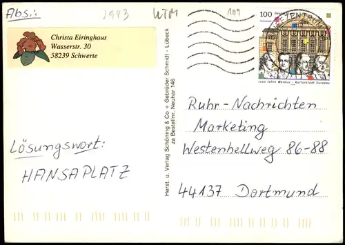 Neuharlingersiel Landhaus Sielhof, Strand, Luftaufnahme uvm. 1999