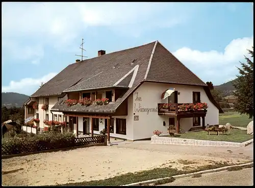 Ansichtskarte Häusern Fremdenheim Im Wiesengrund Bes. W. u. R. Schmidt 1980